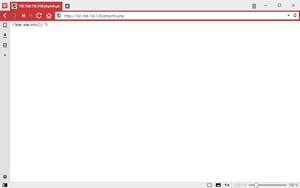 ブラウザでphpinfo.phpにアクセス