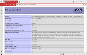 PHP 5.6の稼働確認