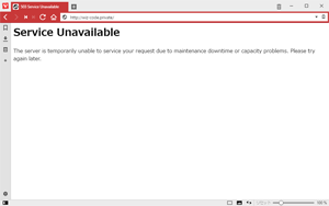 ASP.NETがアクセス不能に